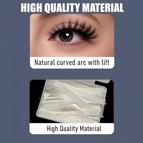 CLLFUU 1000 Pack Reusable Lash Lift Paper Strips for Professional & Home Use