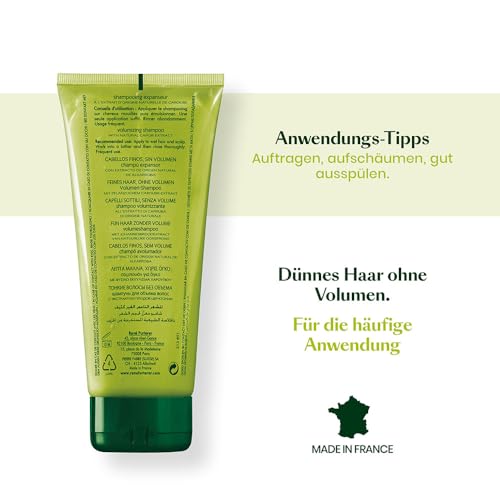 Rene Furterer VOLUMEA Volumizing Shampoo - For Fine, Limp Hair - Thickening & Volumizing - SLS Free