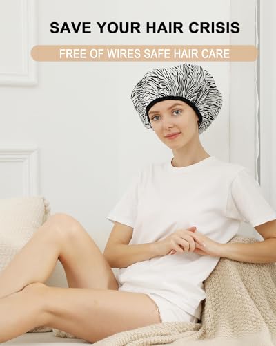 YIZIJIZI Heat Cap for Deep Conditioning - 2 Pack Aluminum Foil