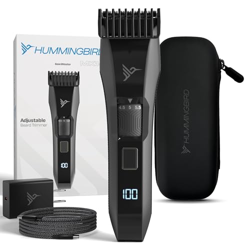 HUMMINGBIRD CleanUp Bundle Includes MK14 BeardMaster and MK12 Compact Nose & Ear Trimmer
