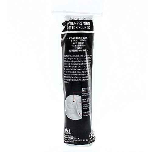 Ultra-Premium Flower Flamestitch Cotton Round, Pack of 8