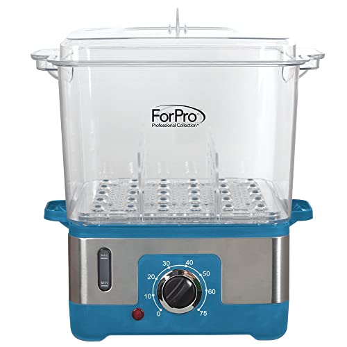 ForPro Professional Collection Premium XL Hot Towel Steamer, 50% Larger Capacity, Holds 9 Facial Towels, Quick Heating Steam Towel Warmer for Salons and Spas