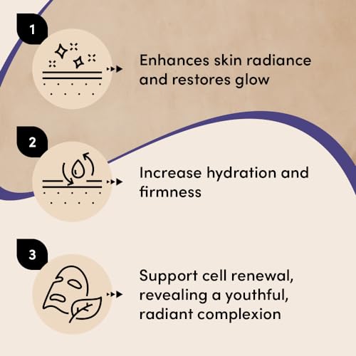 Urban Veda Radiance Facial Oil | Natural Face Oil | For Dry, Dull and Dehydrated Skin | Peptite and Turmerone | Collagen Face Oil | Face Bio Oil | Vitamin E Oil | 1.01 Fl oz