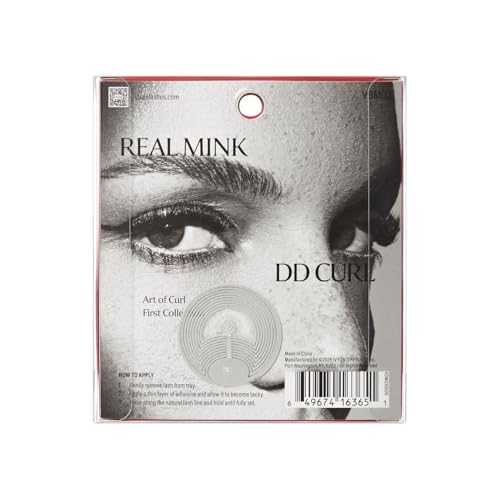 VLuxe DD Curl Real Mink Eyelashes - Dramatic Fluffy Strip Lashes