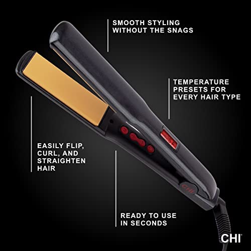 CHI G2 Titanium Ceramic 1" Flat Iron Hair Straightener