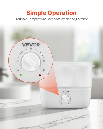 VEVOR Hot Towel Warmer, 1.1 gal Steamer for Spa & Salon