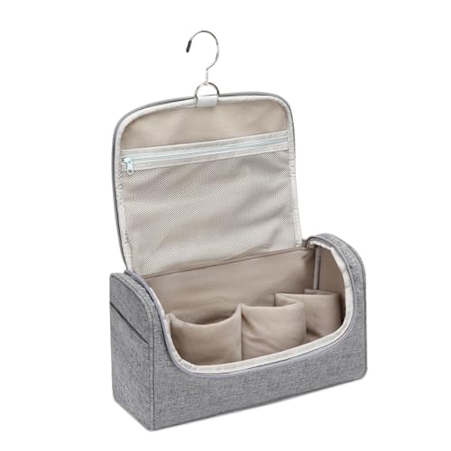 MOSISO Travel Carrying Case Bag Compatible with Dyson Airwrap Styler, Portable Storage Bag Organizer for Airwrap Styler and Attachments, Gray