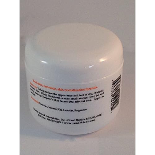 Surgeon's Skin Secret Beeswax Moisturizer 4oz. Jar - Orange Citrus