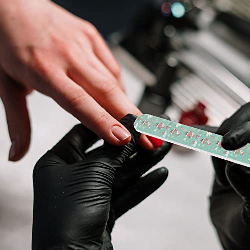 12Pcs Christmas Nail Files Double Sided Nail File and Buffers Emery Boards for Natural and Acrylic Nails Manicure Pedicure Tools Random Style