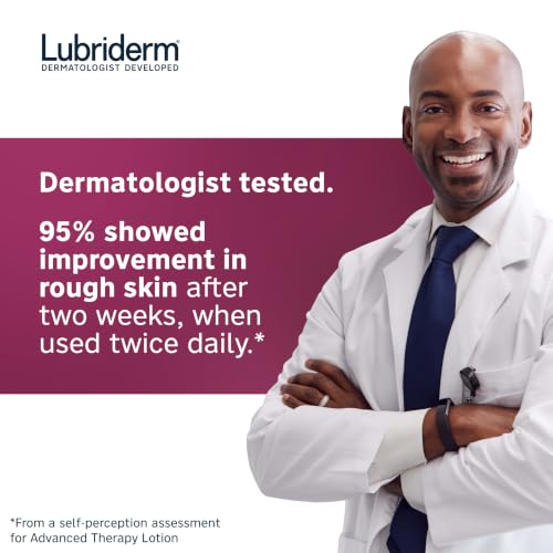 Lubriderm Advanced Therapy Body Lotion, 32 Fl Oz - Fragrance-Free Dry Skin