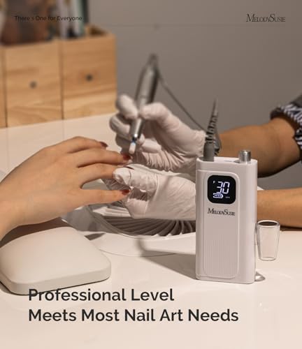 MelodySusie SC300F Rechargeable Nail Drill 30000RPM LCD