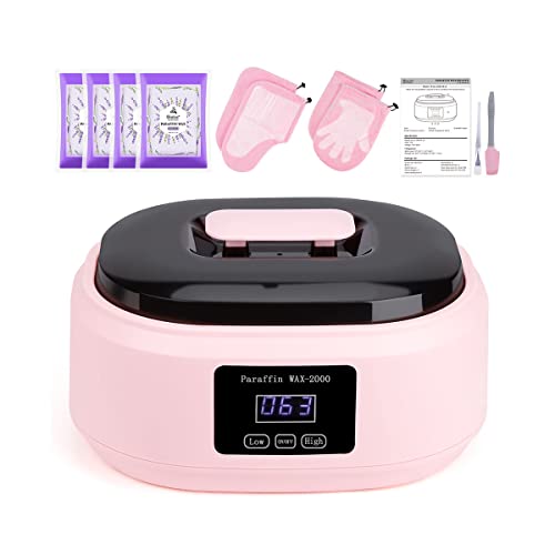 Paraffin Wax Machine for Hands & Feet with Large 3500mL Basin, Digital Temp Control