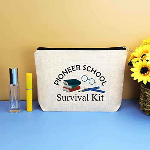 Pioneer School Gift JW Gift Makeup Bag for Women Pioneer School Gift for Pioneers Cosmetic Bag Pioneer Student Gift Jw Ministry Gifts Pioneer Life Cosmetic Pouch Travel Toiletry Bag Christmas Gift