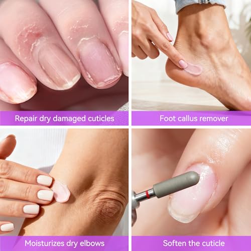 Professional Cuticle Cream for Dry Cuticles - Gelike EC, Peach Scent