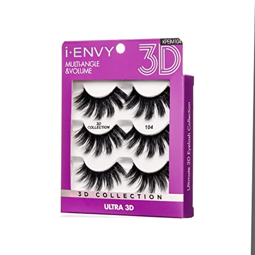 i•ENVY False Eyelashes 3 Pairs Fluffy Faux Mink Lashes 04
