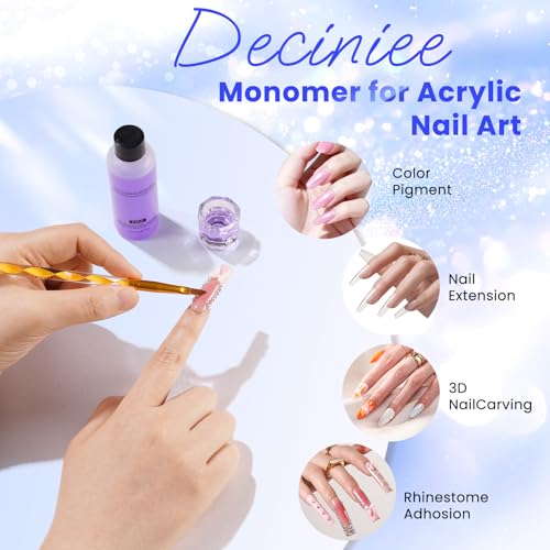 Acrylic Nail Kit for Beginners with UV Light & Practice Finger