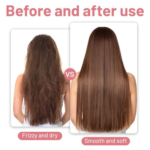 Vegan Strawberry & Milk Hair Shampoo & Conditioner Set - Nourishing 8.38 Fl Oz