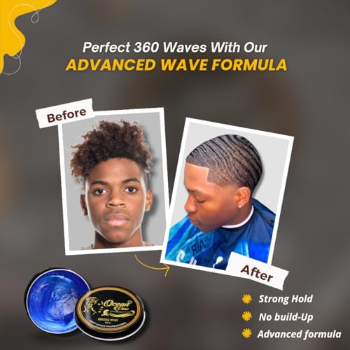 Ocean View Deep Waves Pomade - 4oz Water-Based Hair Cream