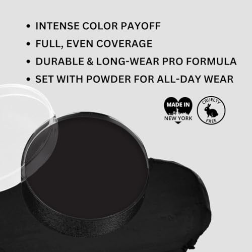 Mehron Color Cup Greasepaint Black - Face & Body Paint