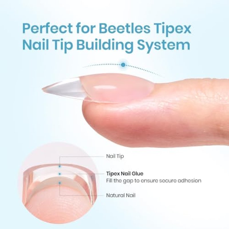Beetles Tipex Nail Glue Gel - Super Strong 20g for Nail Tips