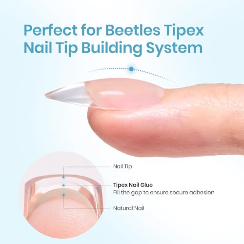 Beetles Tipex Nail Glue Gel - Super Strong, 20g, No Hand-Hold