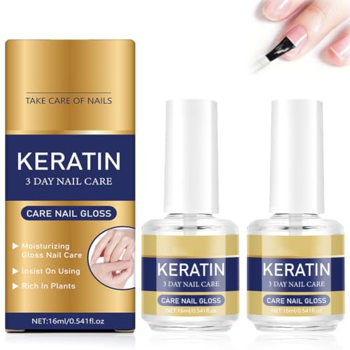 BSphinx Keratin Nail Care Oil - Moisturizing Treatment for Strong, Glossy Nails