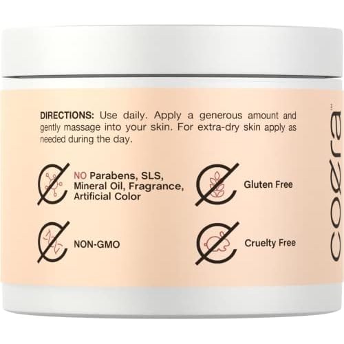 Coera Vitamin K Cream 4 oz | Premium Formula for Bruises, Spider Veins, Dark Circles, Broken Capillaries, Eyes, and Face | Paraben and SLS Free