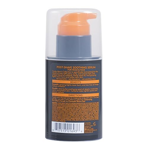 Cantu Men's Shea Butter Post Shave Soothing Serum, 2.5 Oz
