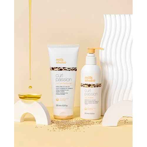 milk_shake Curl Passion Curl Shaper - Lifestyling Shaping Fluid for Curly Hair to Intensify Natural Texture | 6.8 fl oz (200 ml)