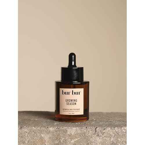 BUR BUR Growing Season Hair Growth And Repair Oil | With Burdock, Nettle Oil and Vitamin C for Visibly Fuller, Stronger and Shinier Hair.