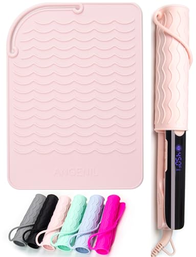 ANGENIL Heat Resistant Silicone Mat for Hair Tools & Travel