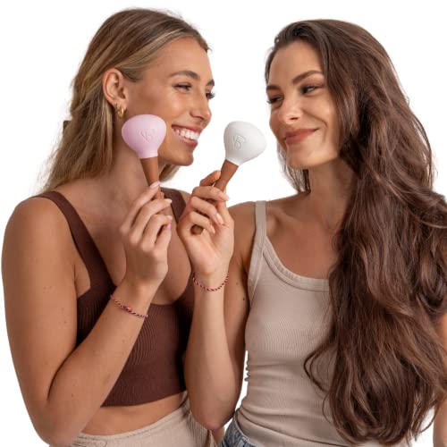 Silicone Makeup Brush Covers for Travel - 2 Pack