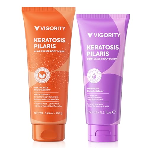 KP Bump Eraser Body Scrub & Lotion Set | Keratosis Pilaris Treatment