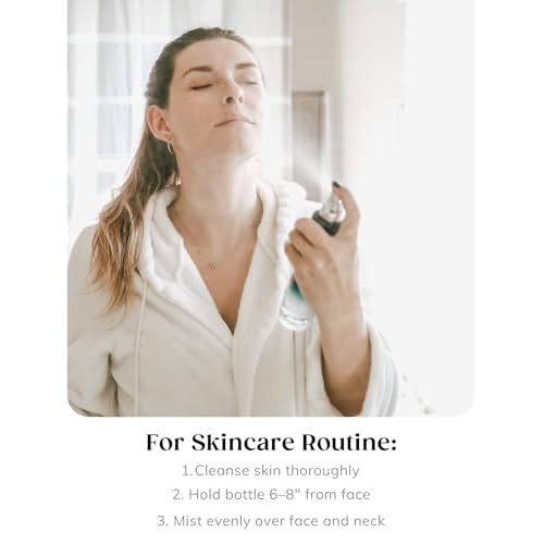 Kaplan MD Clarifying Toner ? Hydrating Face Mist with Hyaluronic Acid, Rosewater Face Mist Hydrating Spray & Witch Hazel ? Facial Toner Spray for Pore Refining, pH Balance & All Skin Types ? 3.4 fl oz
