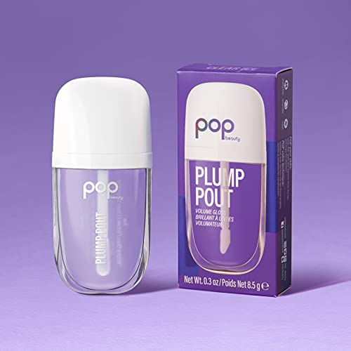 POP Beauty Plump Pout Clear Ice Lip Plumping Oil Gloss