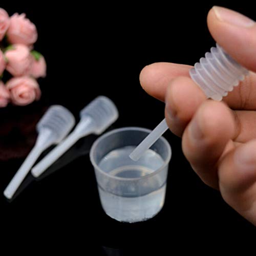 25 Pack 1.2mL Empty Lip Gloss Tubes with Caps & Inserts