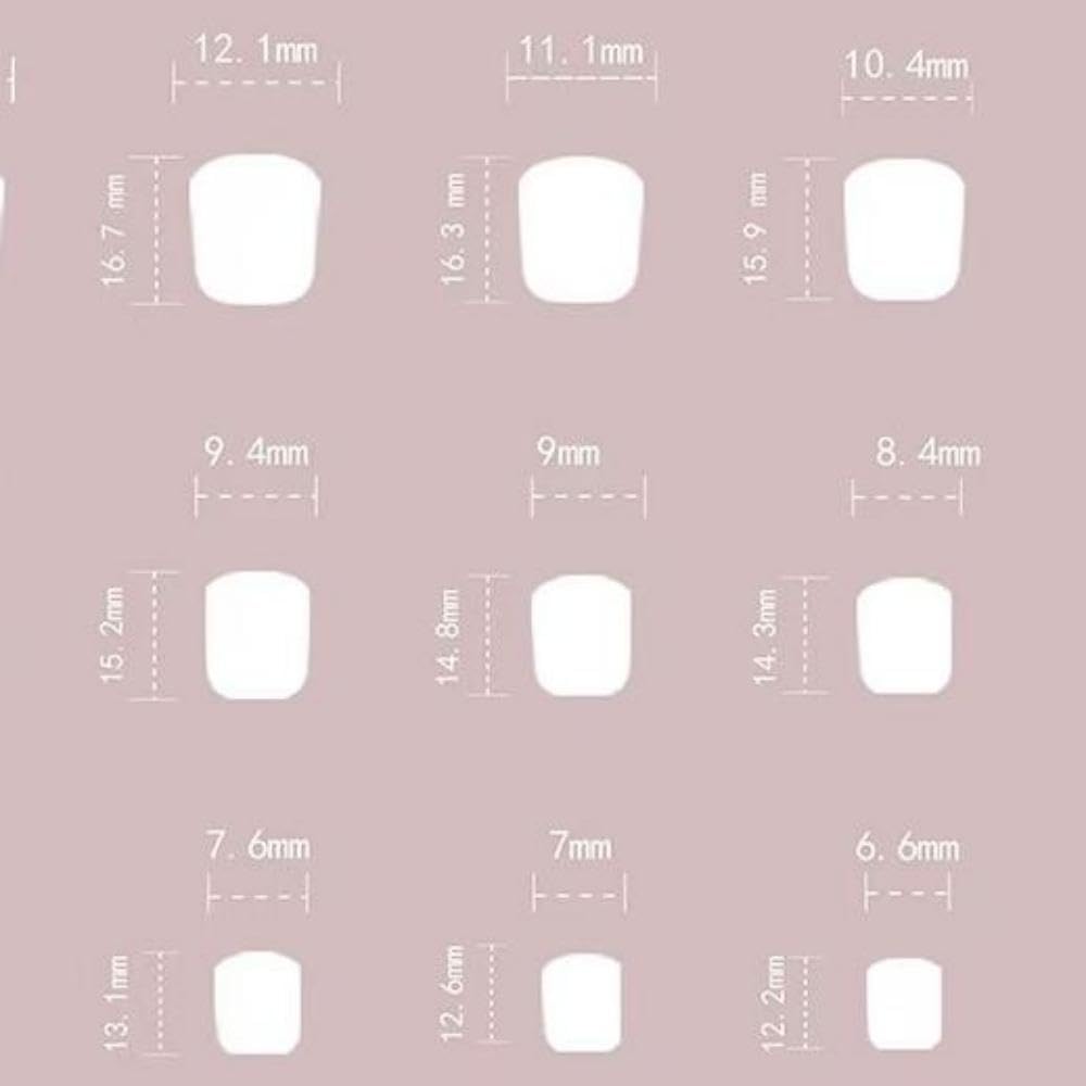 Chrome Press on Nails White French Tip Fake Nails Short Square False Nails with Design Aurora Glue on Nails Artificial Acrylic Nails Full Cover Nude Stick on Nails for Women Girls Manicure 24Pcs