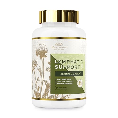 Lymphatic Drainage Supplement – 600mg Echinacea, 120 Capsules