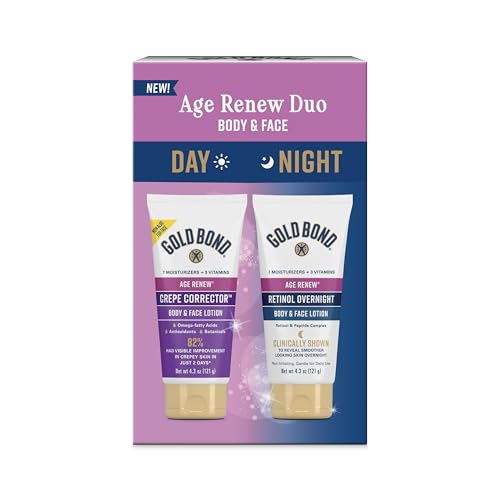 Gold Bond Age Renew Day & Night Lotion Duo Set, 8.6 oz