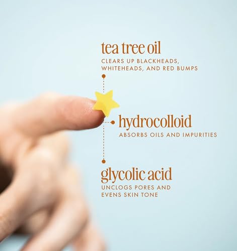 Hydrocolloid Acne Patches with Tea Tree Oil - 116 Count