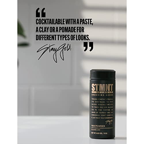 STMNT Grooming Wax Powder - Semi-Matte, Medium Hold