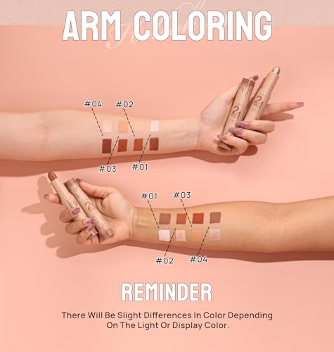 Dual-Ended Contour & Highlight Stick - Waterproof Cream Formula