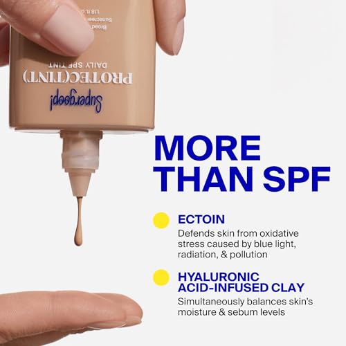 Supergoop! Protec(tint) Daily Skin Tint SPF 50 - Light, Buildable Coverage