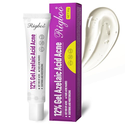 Azelaic Acid, 12% Azelaic Acid For Face Serum Rich in Niacinamide and Hyaluronic Acid, Fades Post Acne Marks and Calms Redness, Formula for Uneven and Blemish Prone Skin Care 1 OZ