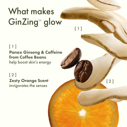 GinZing Tinted Moisturizer SPF 40 with Caffeine & Ginseng, 1.7 oz