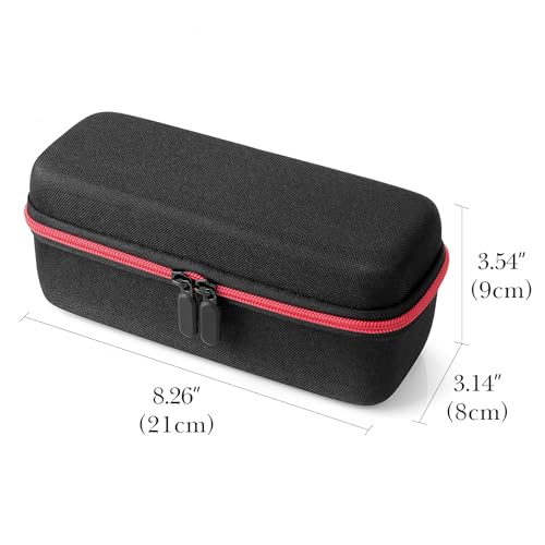 Linkidea Generic Hard Shell Travel Case for Electric Shavers, Storage Bag Compatible with Philips Norelco 2400 Series, Shaving Accessories Organizer for Daily Use (Black)