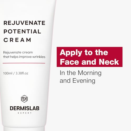 Rejuvenate Potential Cream ? Korean Skincare Collagen & Hyaluronic Acid Firming Hydration Face Cream | 100 ml / 3.38 oz
