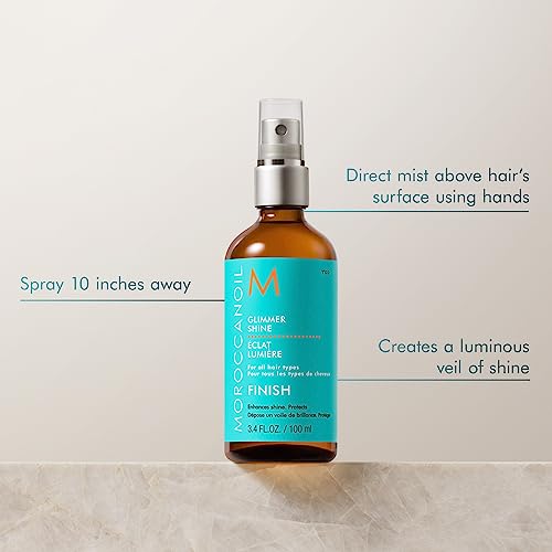 Moroccanoil Glimmer Shine Spray - Color-Safe Hair Gloss