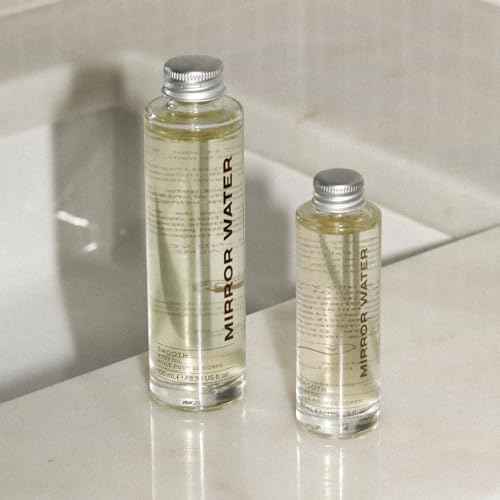 MIRROR WATER - Smooth Body Oil | Nourishing, Softening, Smoothing | Non-Greasy, Quick Absorbing | Vegan, Cruelty-Free | Sulfate + Phthalate + Paraben Free (3.38 fl oz | 100 mL)