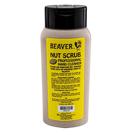 RecPro Beaver Nut Heavy-Duty Walnut Hand Cleaner Scrub - 2 Pack (13.5 oz)